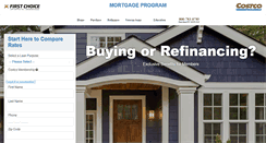 Desktop Screenshot of costcofinance.com